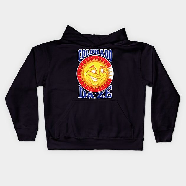 Colorado Sunny Daze Kids Hoodie by eShirtLabs